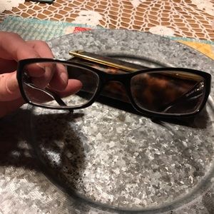 Prescription Tory Burch eyeglasses and case